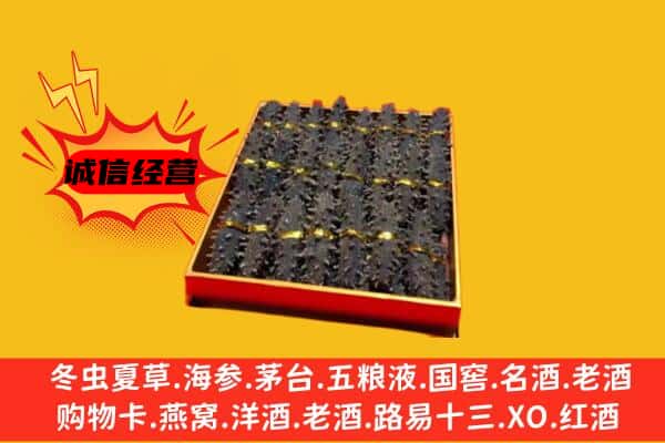 汕头潮南区回收海参